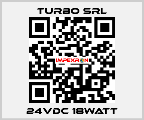 24VDC 18WATT Turbo SRL