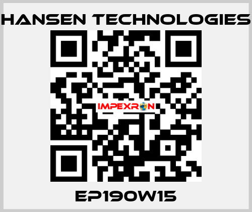 EP190W15 HANSEN TECHNOLOGIES