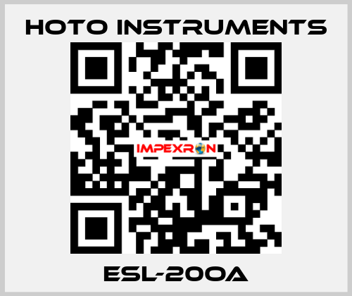 ESL-20OA Hoto Instruments