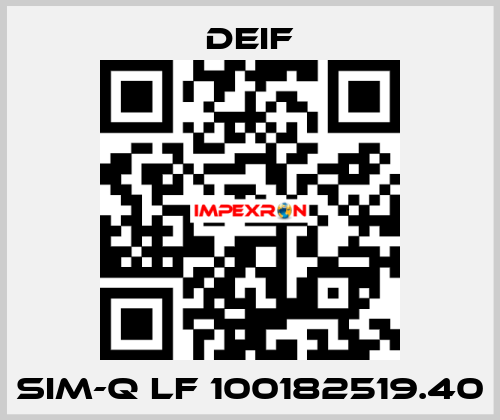 SIM-Q LF 100182519.40 Deif