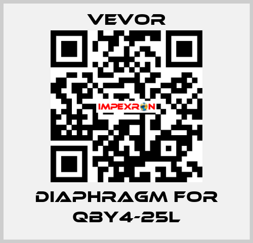 diaphragm for QBY4-25L VEVOR