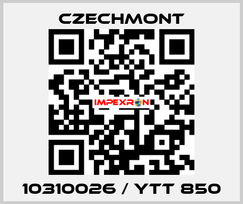 10310026 / YTT 850 Czechmont