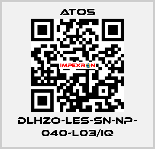 DLHZO-LES-SN-NP- 040-L03/IQ Atos