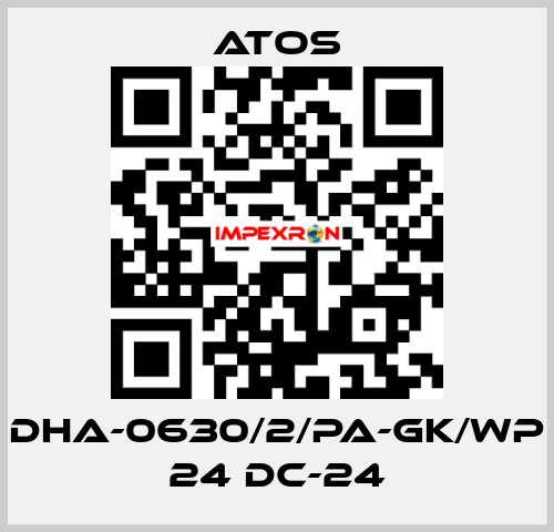 DHA-0630/2/PA-GK/WP 24 DC-24 Atos