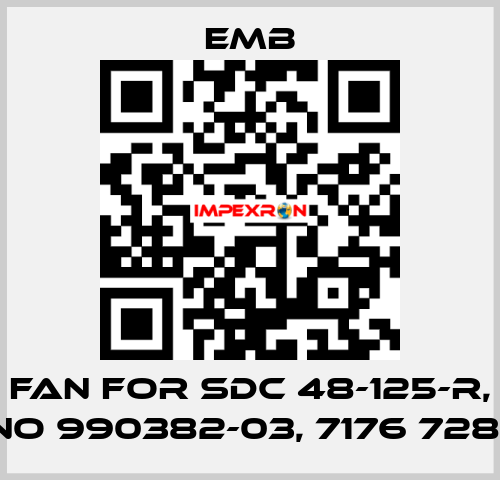 fan for SDC 48-125-R, no 990382-03, 7176 7281 Emb