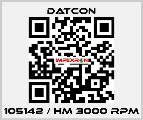 105142 / HM 3000 RPM Datcon