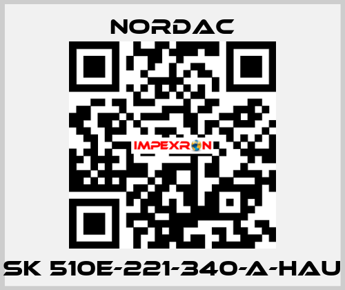 SK 510E-221-340-A-HAU NORDAC