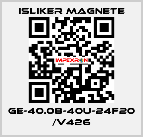 GE-40.08-40U-24F20 /V426 ISLIKER MAGNETE