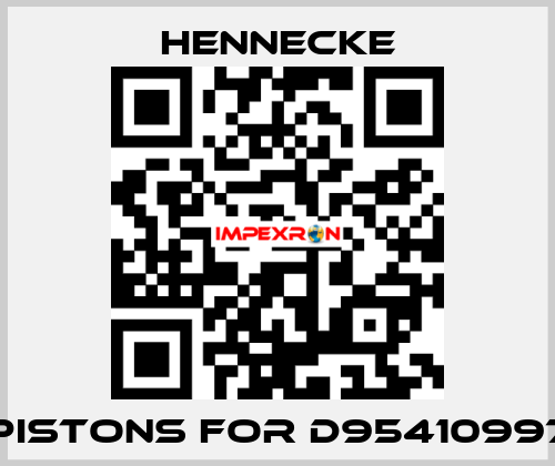 pistons for D95410997 Hennecke