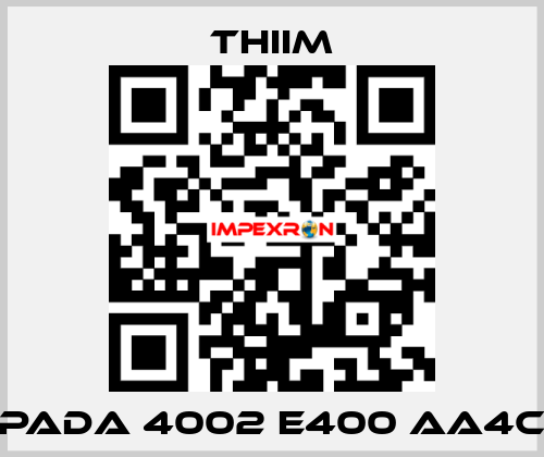 PADA 4002 E400 AA4C Thiim