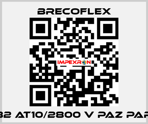 32 AT10/2800 V PAZ PAR Brecoflex