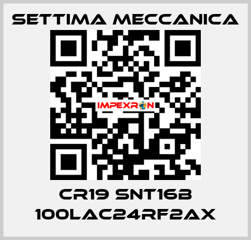 CR19 SNT16B 100LAC24RF2AX Settima Meccanica