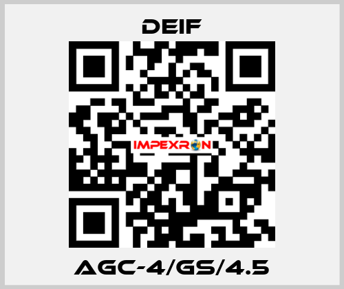 AGC-4/GS/4.5 Deif