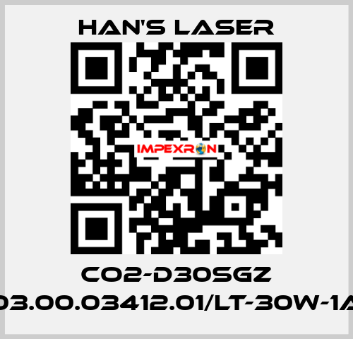 CO2-D30SGZ 03.00.03412.01/LT-30W-1A Han's Laser