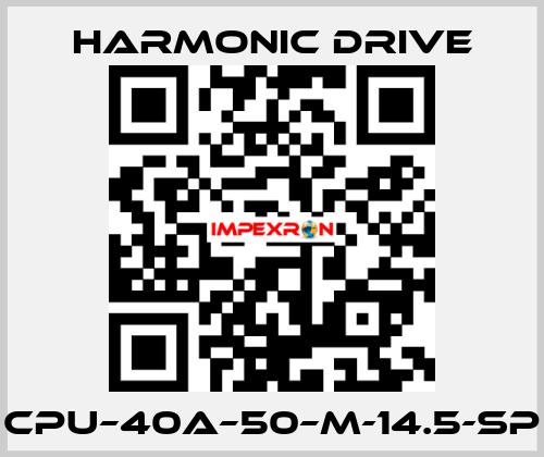 CPU–40A–50–M-14.5-SP Harmonic Drive