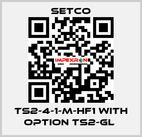 TS2-4-1-M-HF1 WITH OPTION TS2-GL  SETCO