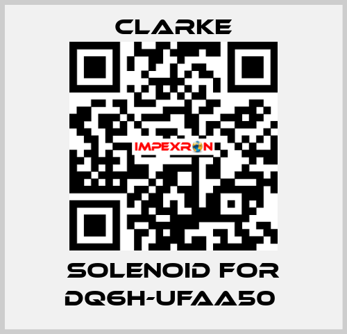 Solenoid for DQ6H-UFAA50  Clarke