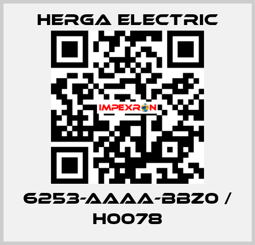 6253-AAAA-BBZ0 / H0078 Herga Electric