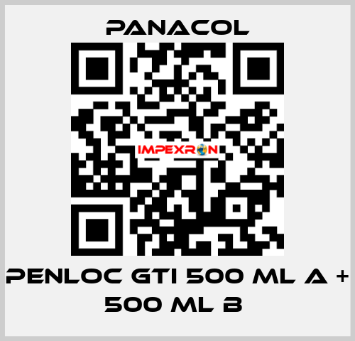 PENLOC GTI 500 ml A + 500 ml B  Panacol