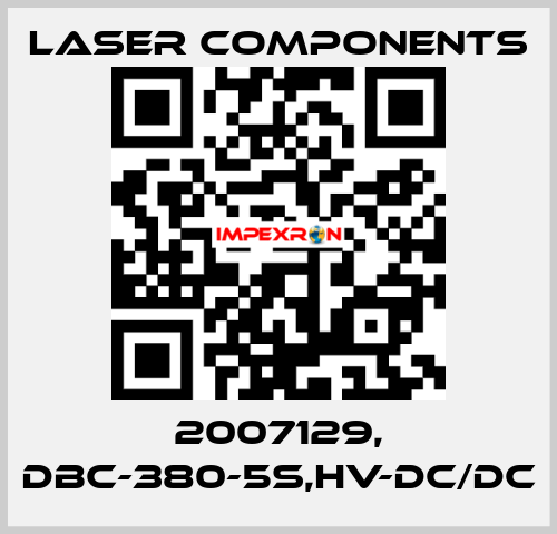 2007129, DBC-380-5S,HV-DC/DC Laser Components