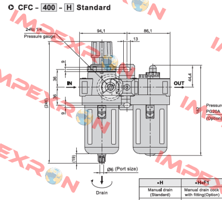 CFC 400 H;S  Chelic