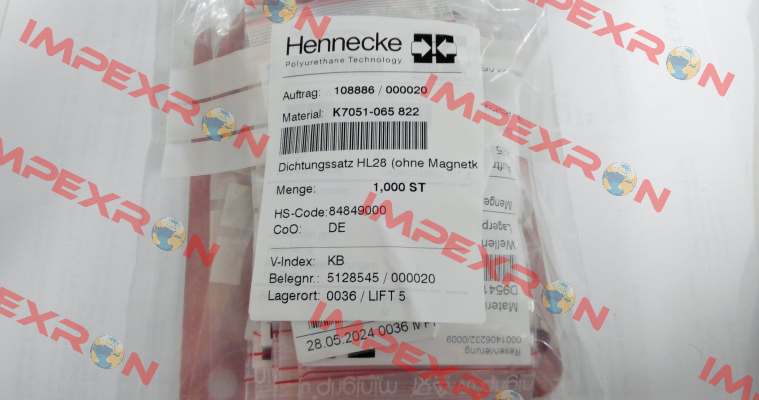 K7051-065 822 Hennecke