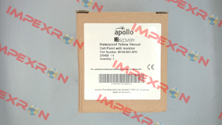 58100-953APO Apollo