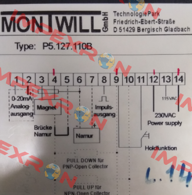 P5.127.110B  obsolete/ replaced by M3-1FR5B.03X7.S70BD   Montwill