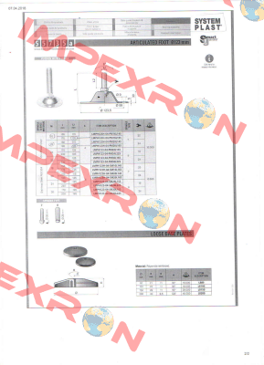 LMPH123H-04-PM20L165 (175266) System Plast