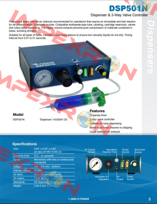 DSP501N obsolete, alternative DC270 (Vieweg) Fisnar