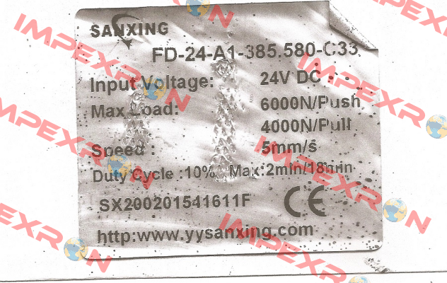 FD-24-A1-385.580-C33 obsolete, replace by set Sanxing