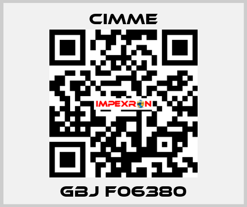 GBJ F06380 Cimme