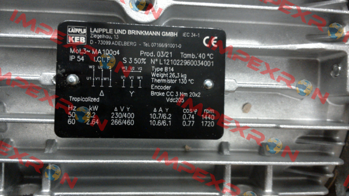 MA100a/4-SO (OEM) Carpanelli