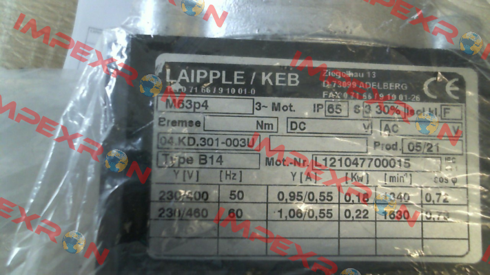 Q63L/4A (M63p4) LAIPPLE KEB