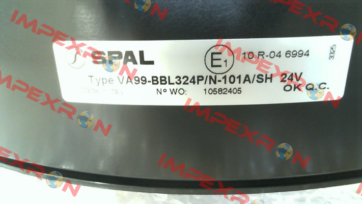 VA99-BBL324P/N-101A/SH SPAL