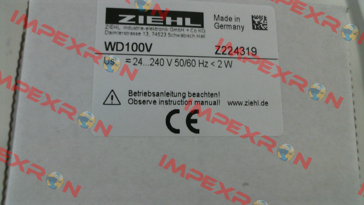 Z224319 Ziehl