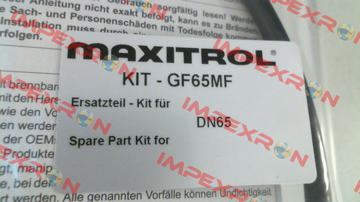 KIT-GF65MF Maxitrol