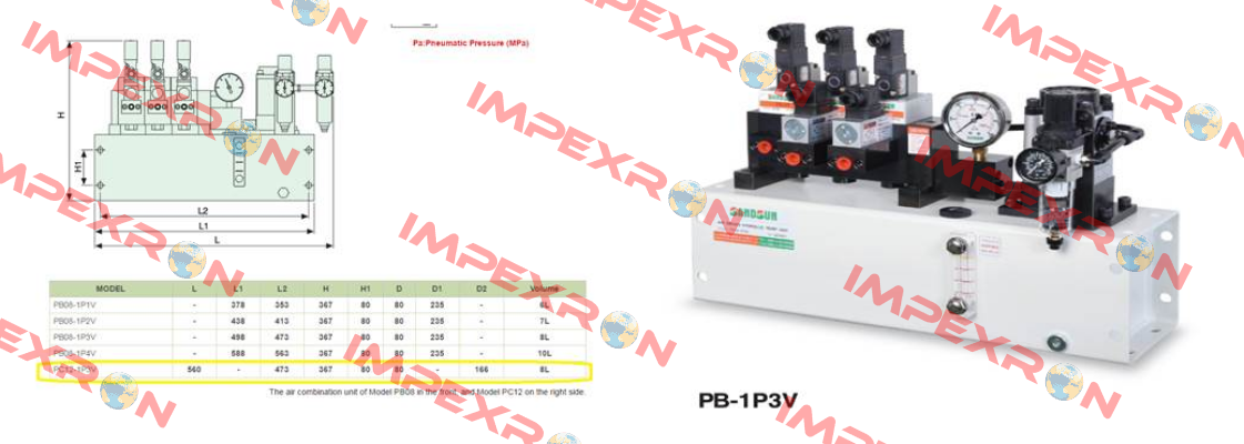 PB12-1P3V  Sandsun
