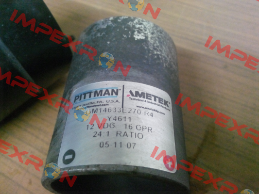 GM14633E270-R4 Y4611 12 VCD oem  Ametek Pittman