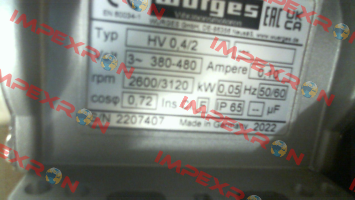 HV 0,4/2 380-480V 50/60Hz / 82060 Wurges