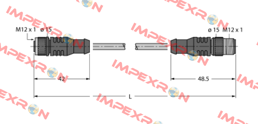 p/n: 8035246, Type: RK4.5T-50-RS4.5T/S2500 Turck