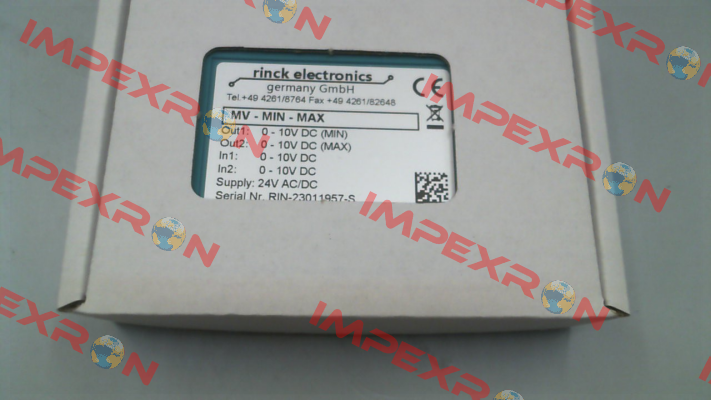 MV-MIN-MAX.10V Rinck Electronic